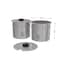 Koolmore Bain Marie Countertop Food Warmer, Soup Station, and Buffet Table Server w/Two Serving Pots and Tap CFW-4T - alternate 4